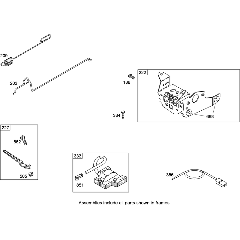 Governor Assembly Briggs and Stratton 126T02-0225-B1