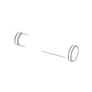Ariens 06800135 Pin, Seat Pivot -.500x2.31 (white background)
