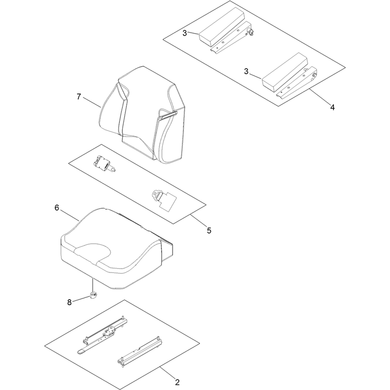 Seat Assembly No. 116-0038