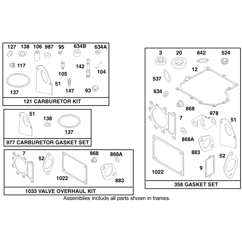 Engine Briggs and Stratton Model 28n707-0131-01