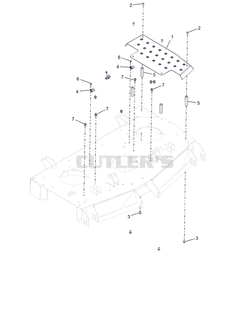Deck Step Platform - 48" - SD