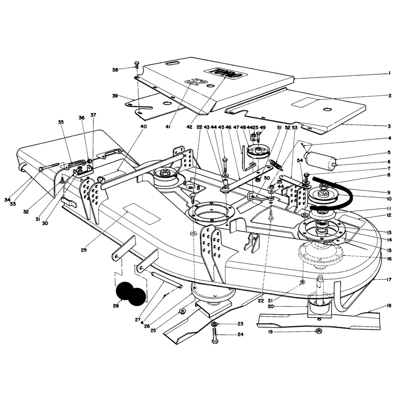52in Cutting Deck Model No 30152