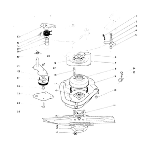 Blade Brake Clutch Assembly