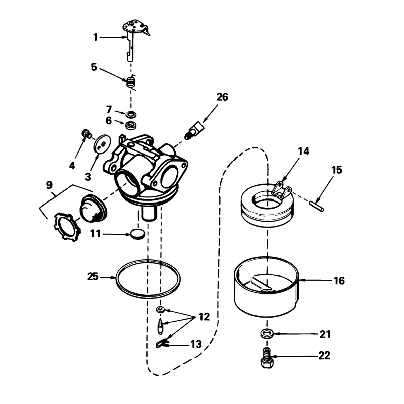 Carburetor No 632099