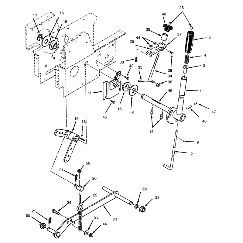 Manual Lift Linkage