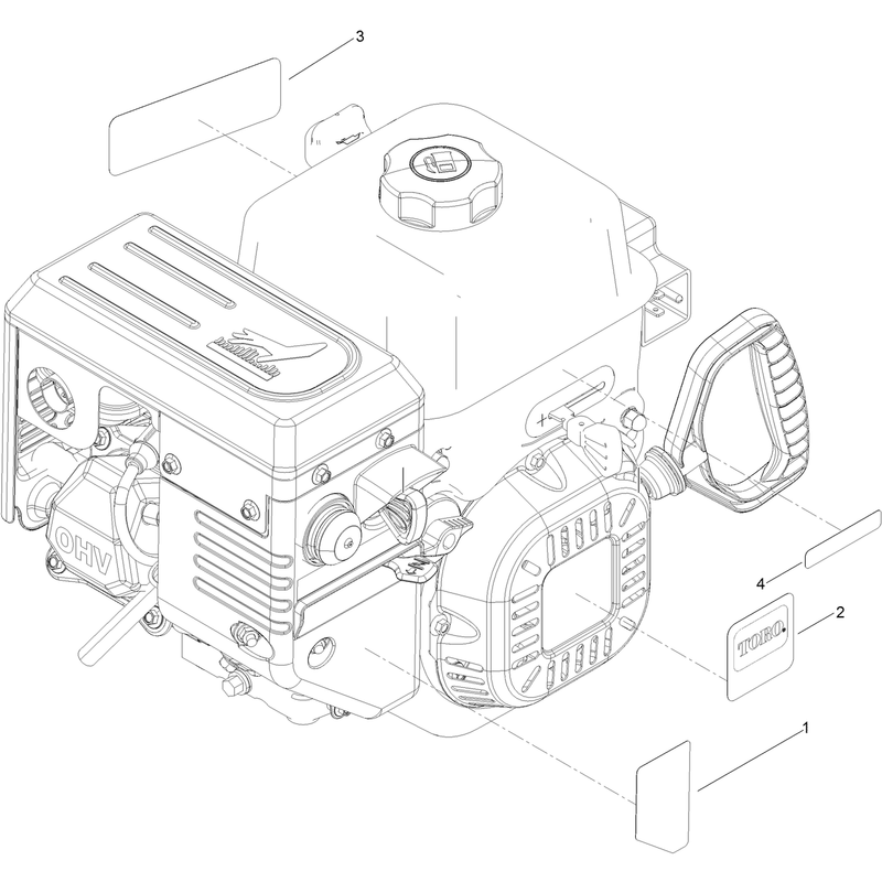 Engine Decal Assembly