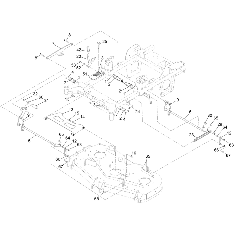 Deck Lift Assembly
