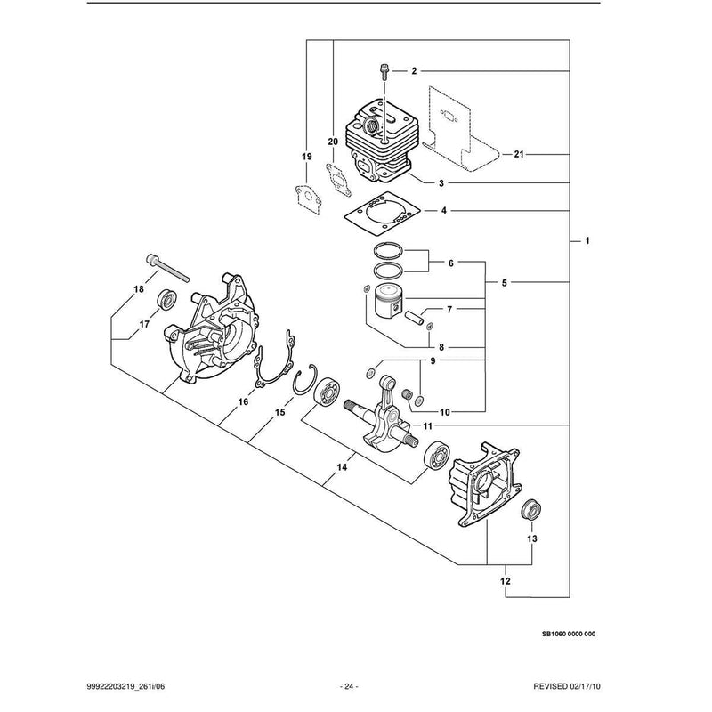 Engine, Short Block -- SB1060
