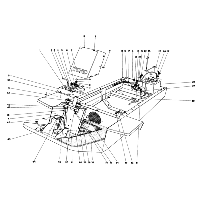 Instrument Panel and Steering Post Assembly