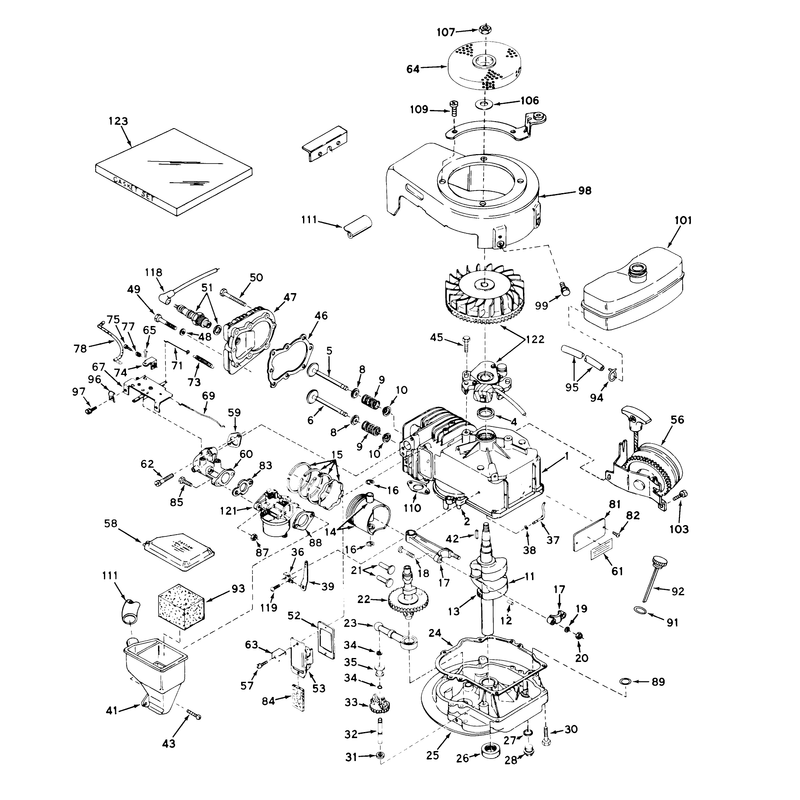 Engine Model No Lav 30-30454j Used on 18400