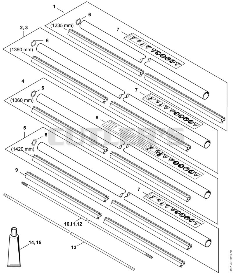 Drive tube assembly