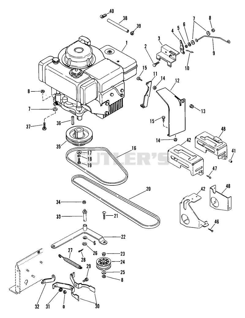 Engine And Belts