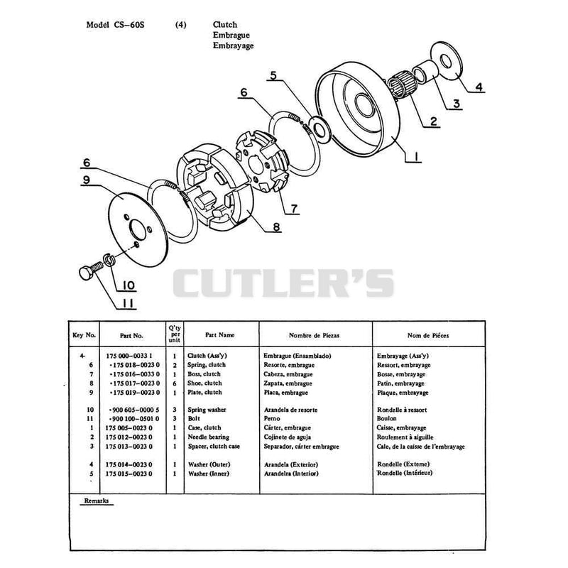 Cs60S 4 Clutch