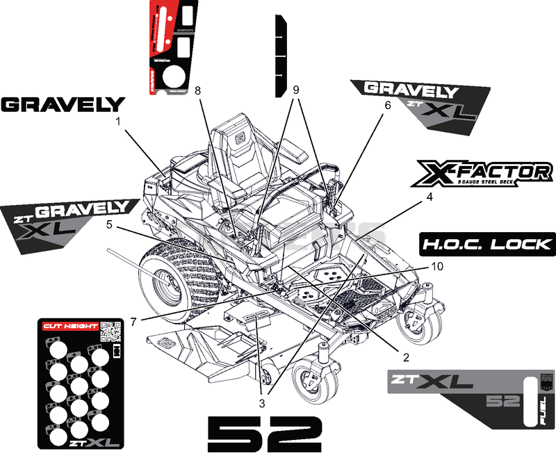 Decals - Style - 52"