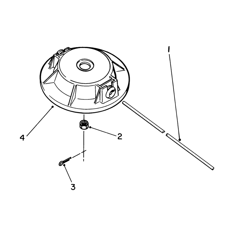 Non-Metallic Fixed Line Cutter Head (optional)