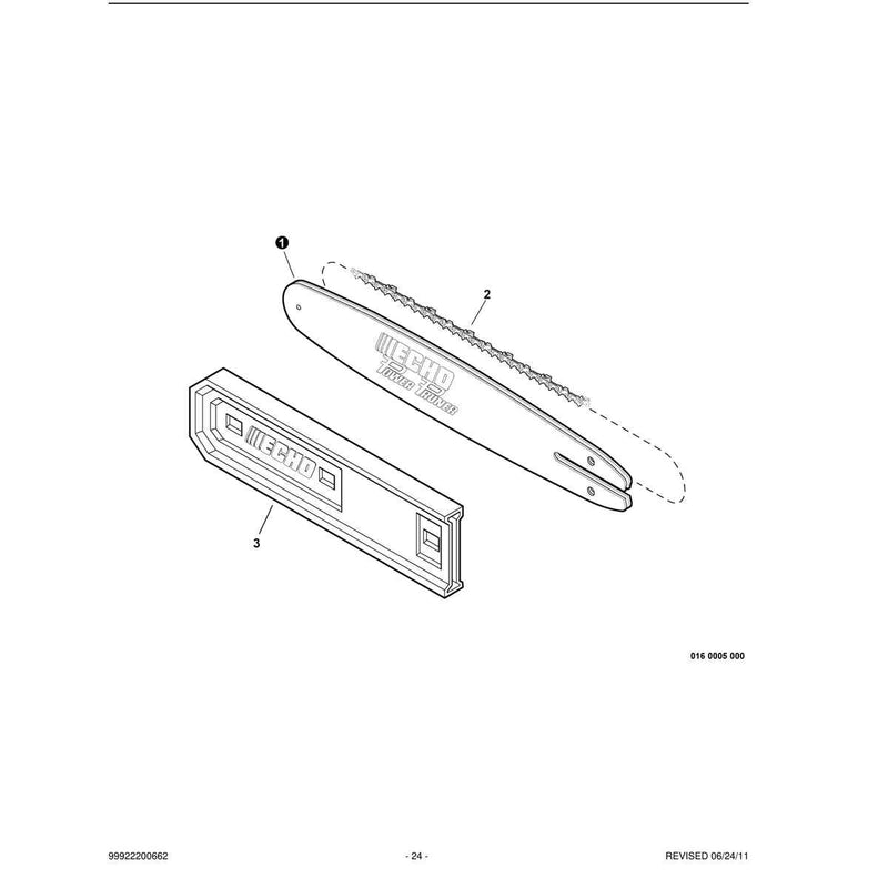 Guide Bar, Sawing Chain, Guide Bar Cover