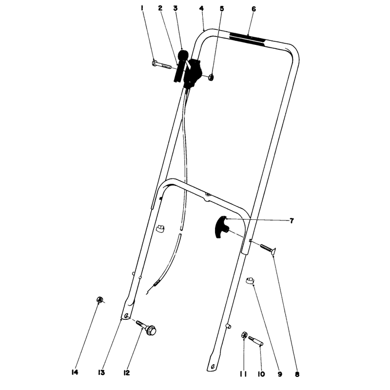 Handle Assembly Model 16009 and 16113