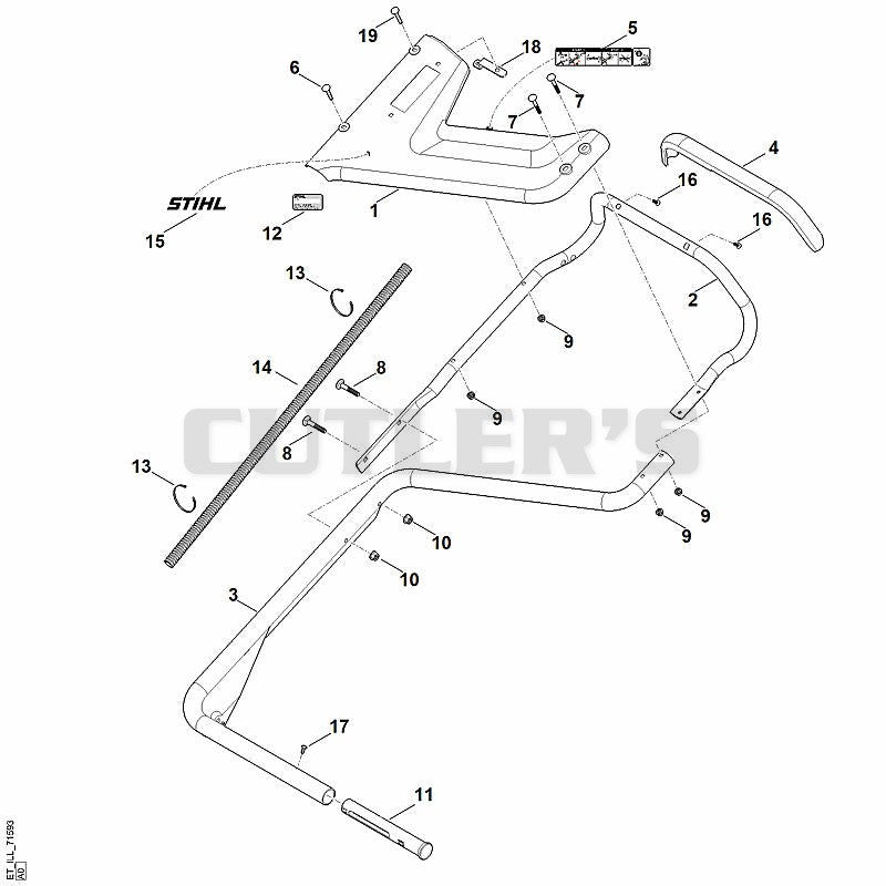 Handle lower part