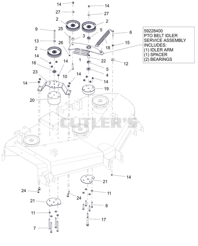Idlers and Sheaves - 60 Mach One