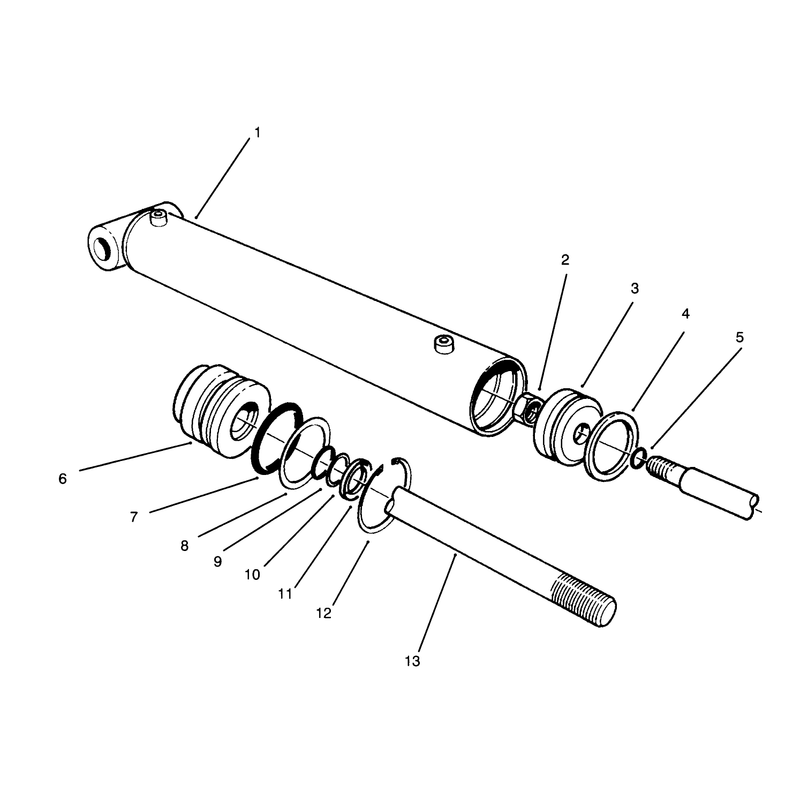 Hydraulic Lift Cylinder No 54-0150