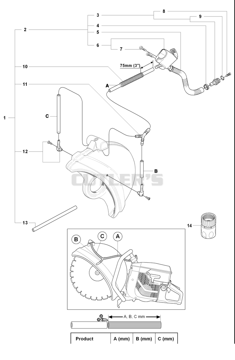 Water Hose Kit