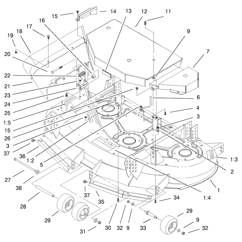 Deck and Cover Assembly