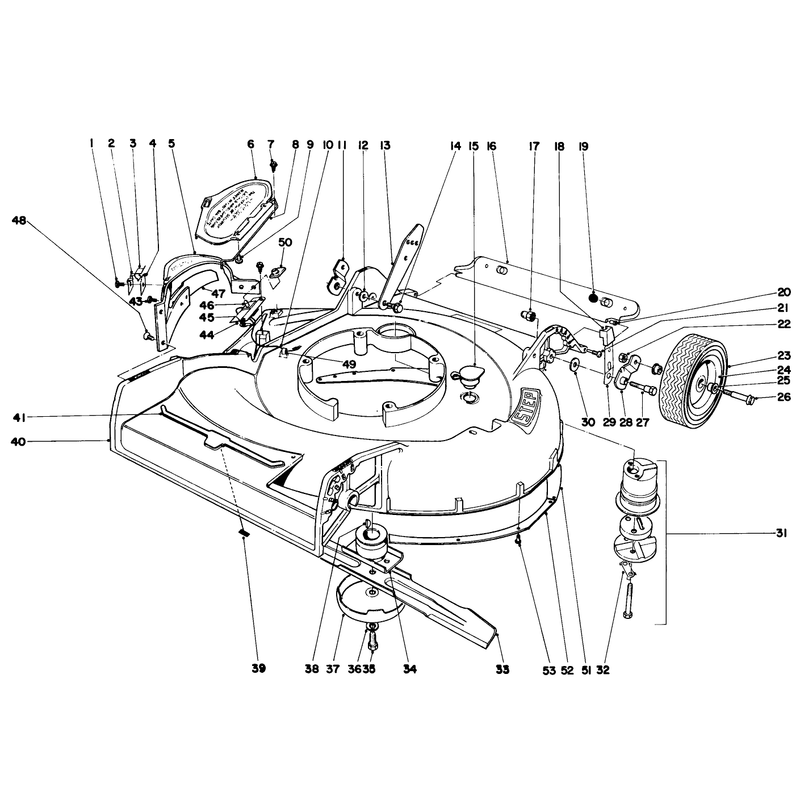 Housing Assembly Model No 21172
