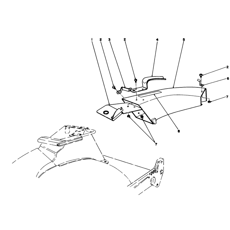 Side Discharge Chute Model No 59108 Optional