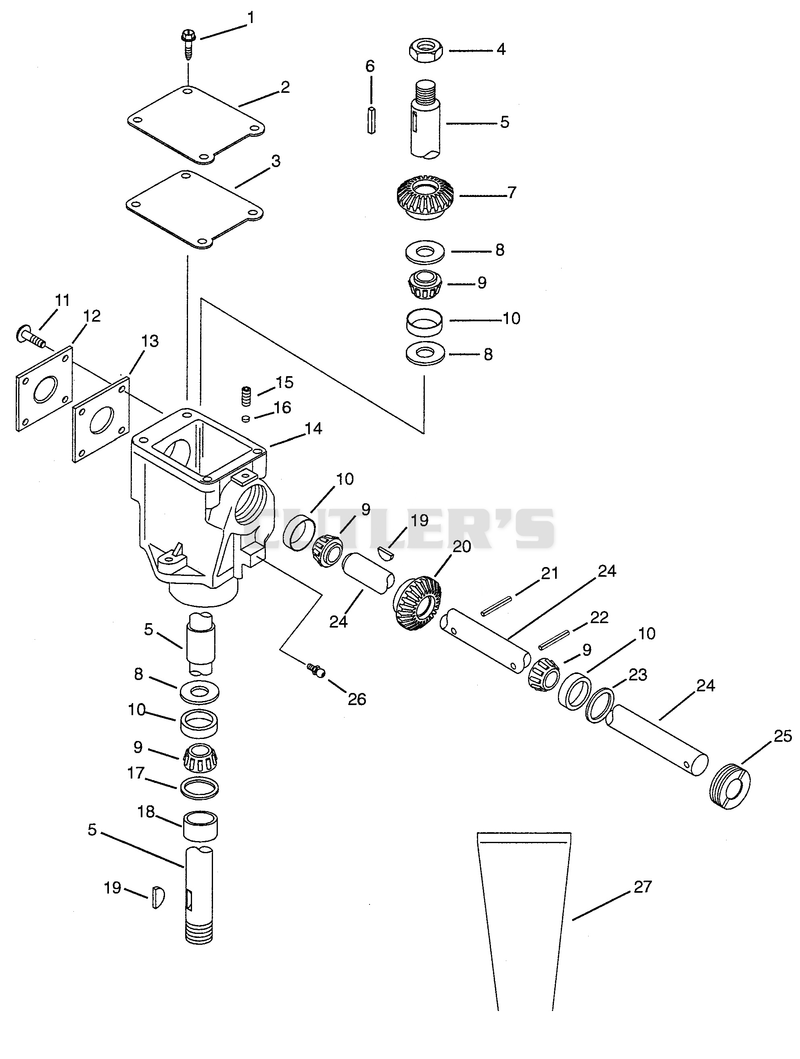 Mower Gear Case