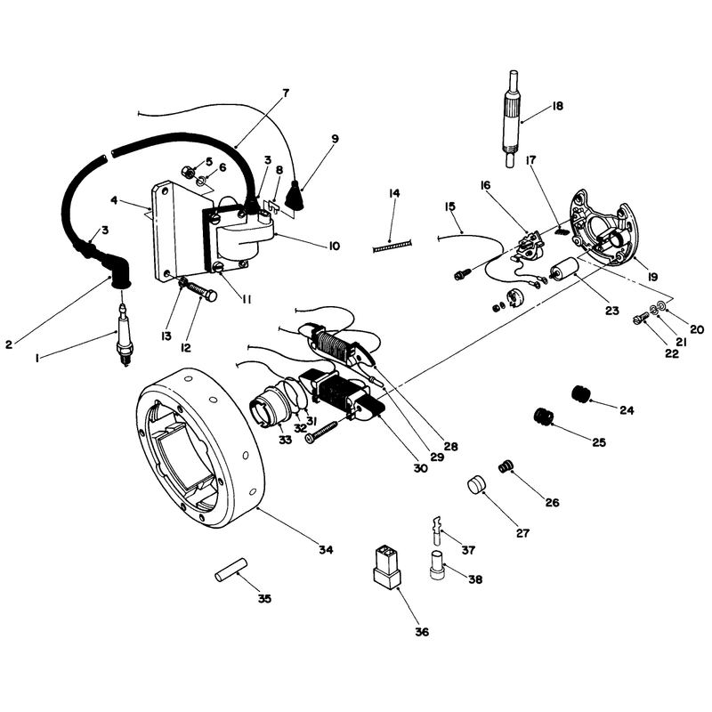 Magnetic Flywheel Assembly