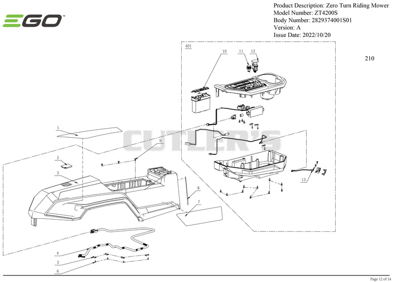 Right Cover Assembly
