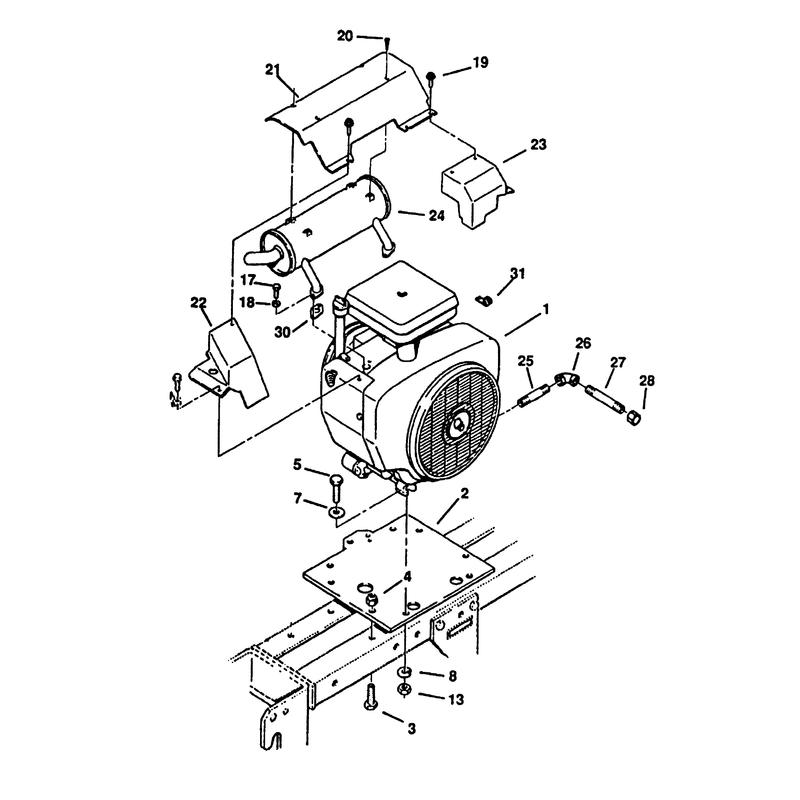 Engine And Exahust