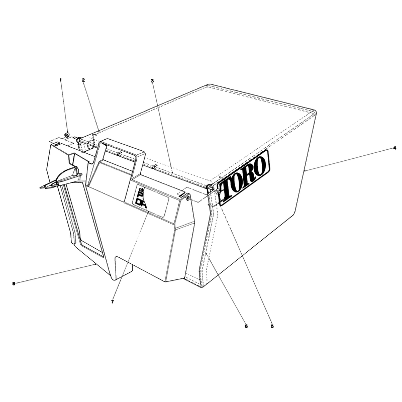 Grass Bag Assembly No 11-0189