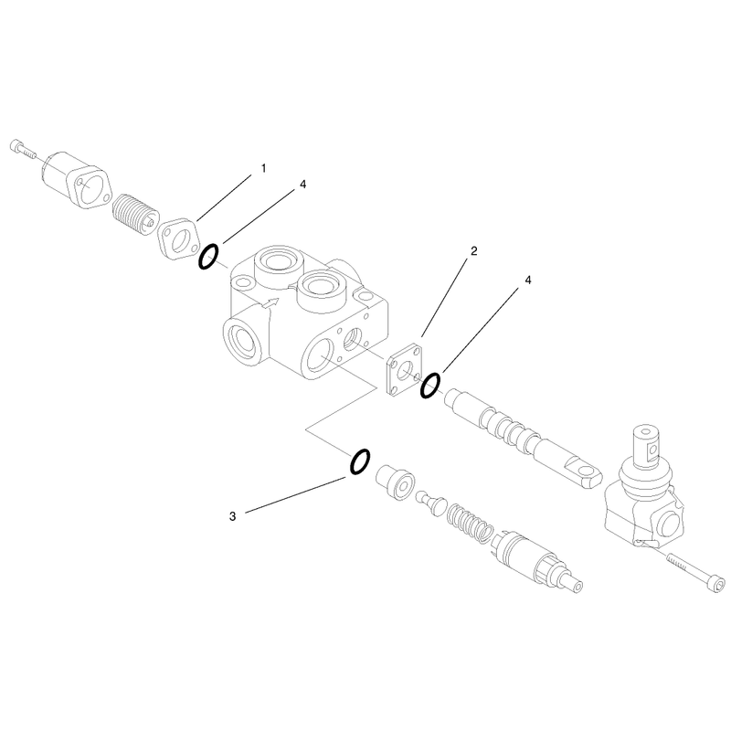 Hydraulic Valve Assembly No 99-3077