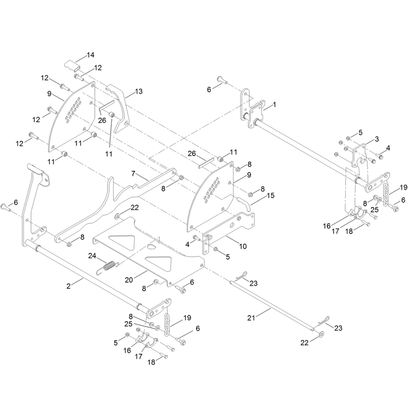 Deck Lift Assembly