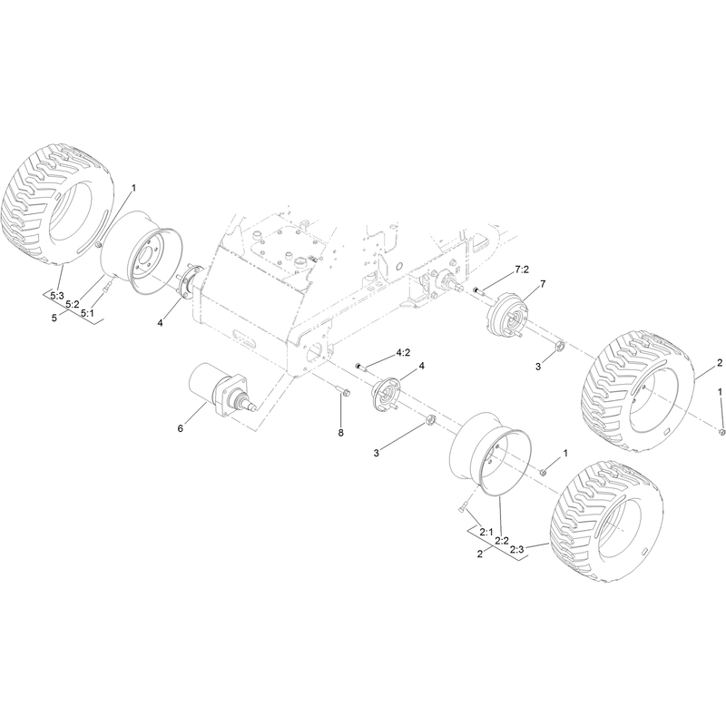 Wheel and Motor Assembly