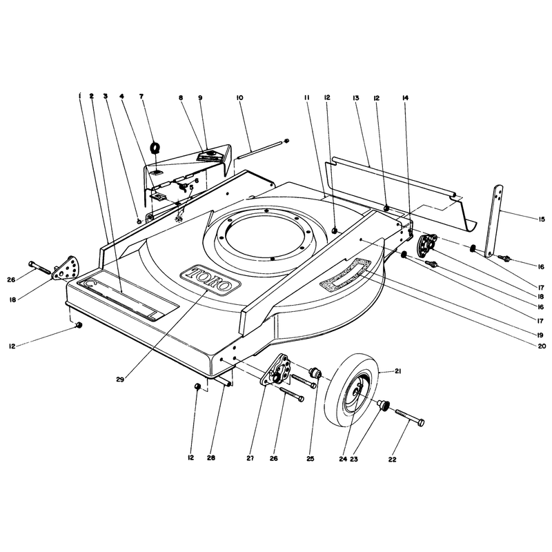 Mower Housing Assembly