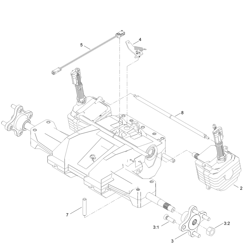 Electric Transaxle Assembly No. 161-4488