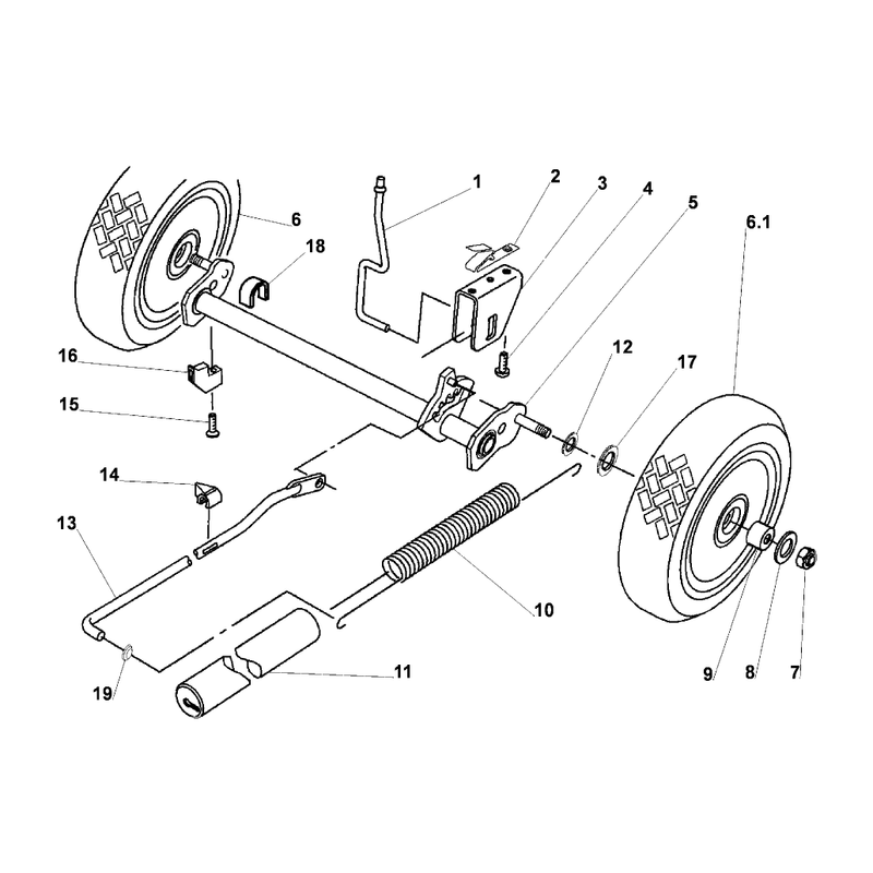 Rear Axle Assembly
