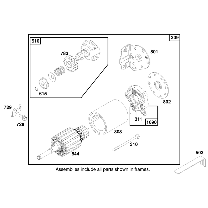 Engine Briggs and Stratton Model 28n777-0174-01