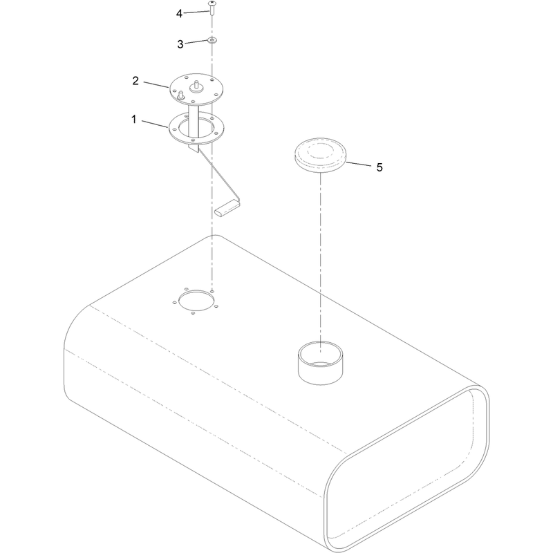 Fuel Tank Assembly No. AUH673305