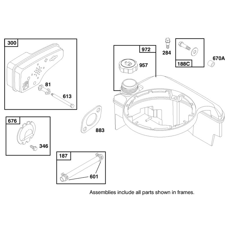 Engine Briggs and Stratton Model 12h802-1758-A1