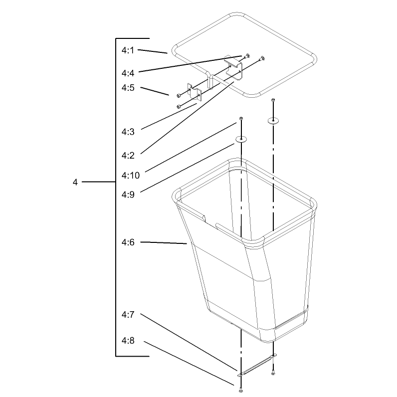 Bag and Frame Assembly