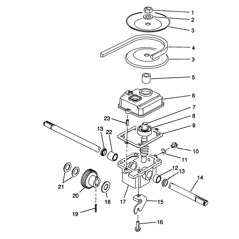 Gearbox Assembly No 71-8250