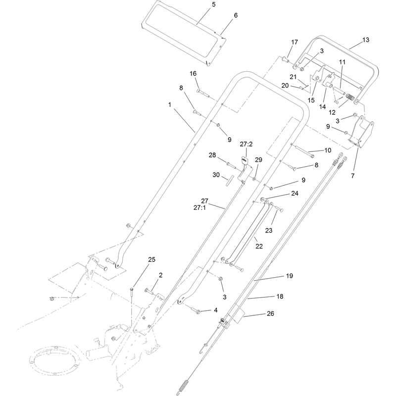 Handle and Control Assembly