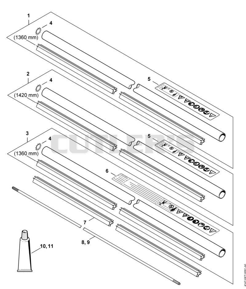 Drive tube assembly