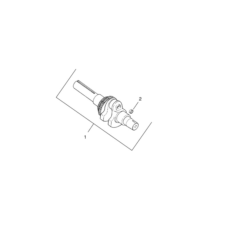 Crankshaft Assembly Kohler Model CH15S-44533