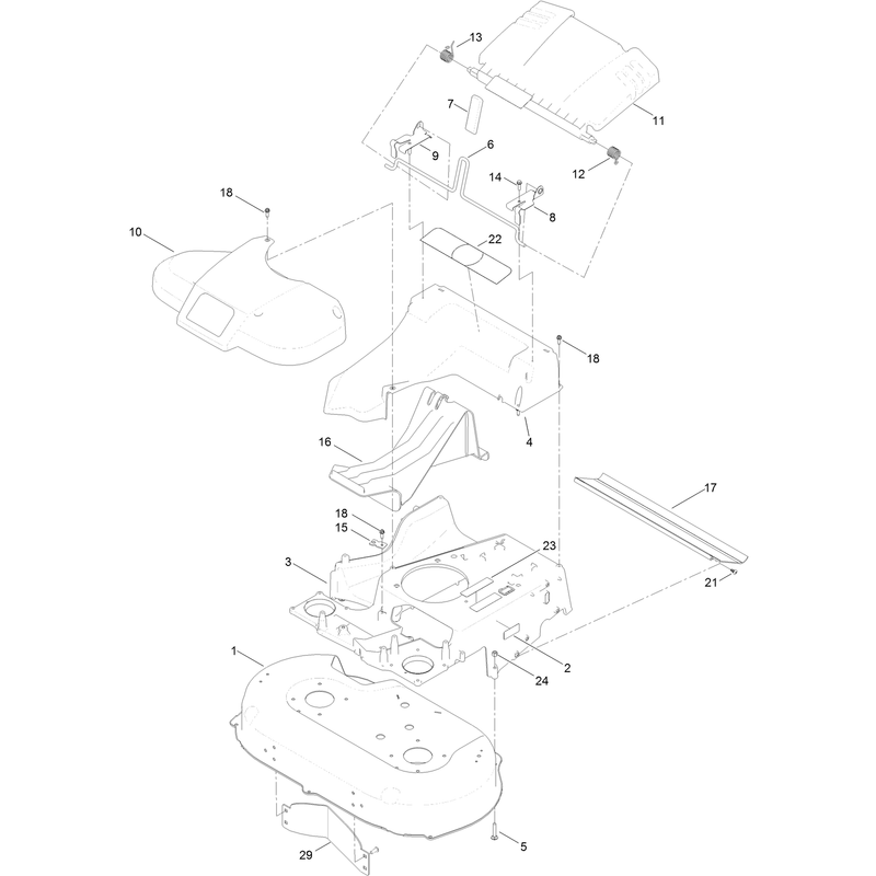Deck and Frame Assembly