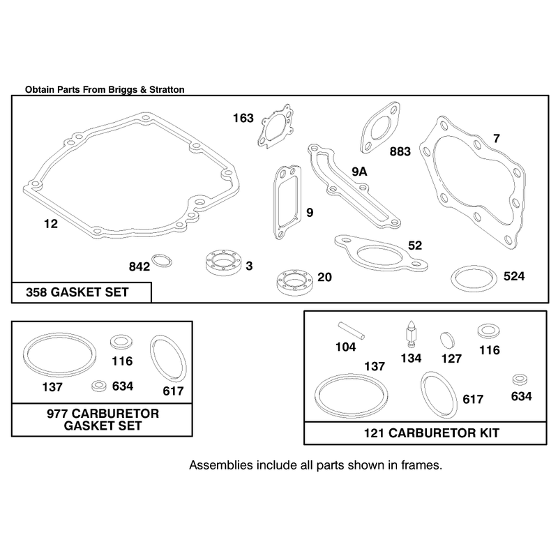 Engine Briggs and Stratton Model 12f802-0667-01