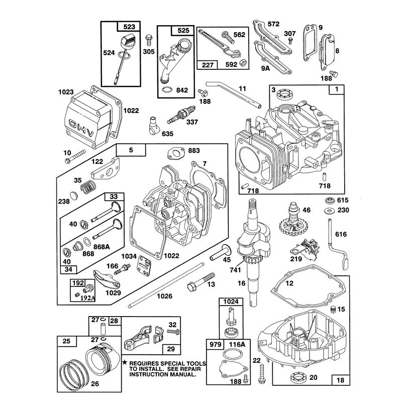 Engine Gts-150 77-8990